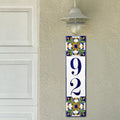 Custom House Numbers Tile, Ceramic Address Sign, Italian designs