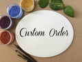 Lotus House Sign | Lily Door Plaque
