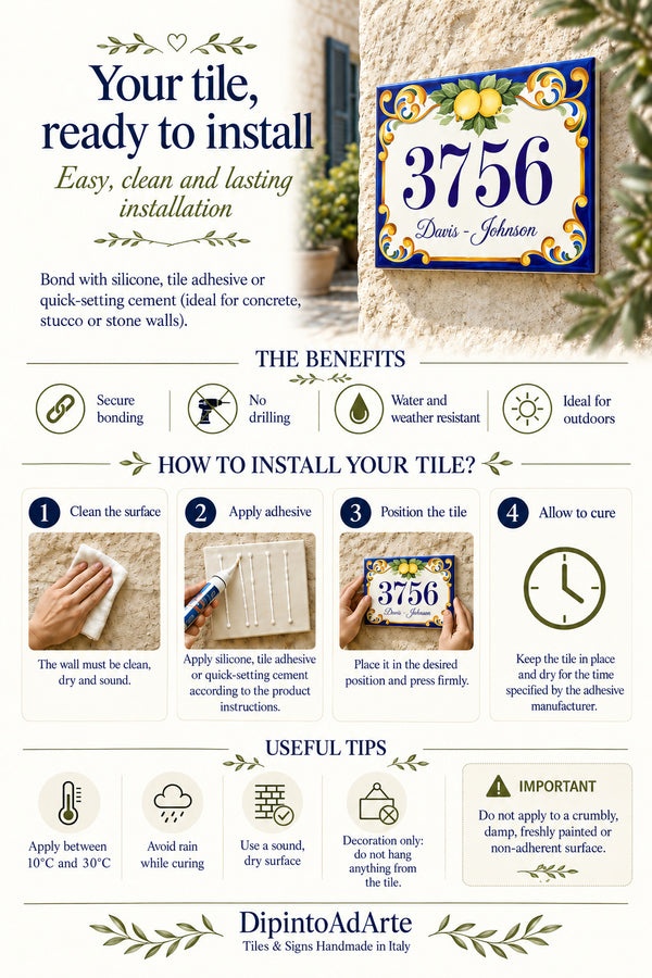 Custom Tiles with greek border and Olive Branches
