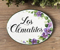 Custom Door Sign | Ceramic Name Plaque Outdoor