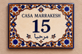 House Number Tile, Personalized Design