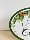 Acorn House Sign | Ceramic Address Plaque