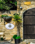 Custom Address sign, Ceramic house numbers, Mediterranean Style