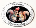 Squirrel Name Sign Outdoor