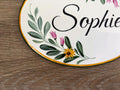 Custom Name Sign | Flower Door Decor