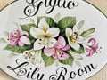 Lily Room Sign | Custom Hand Painted Name Plaque