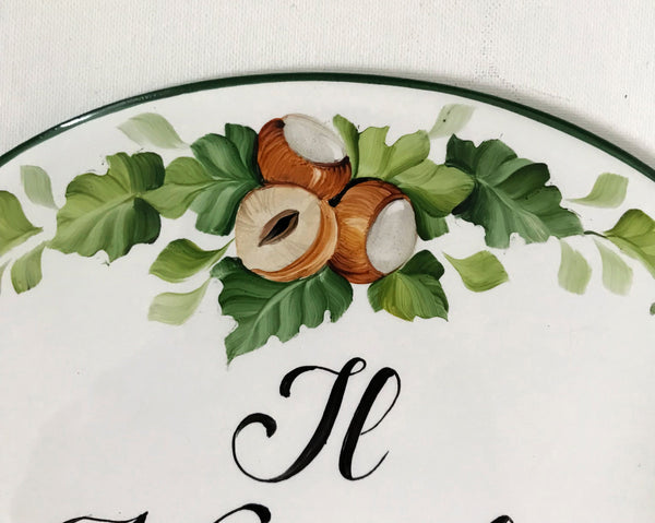 Personalized Guest Room Door Sign, Hazelnut House Plaque