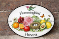 Custom Cottage House Sign & Address Plaque