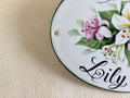 Lily Room Sign | Custom Hand Painted Name Plaque