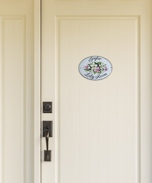 Lily Room Sign | Custom Hand Painted Name Plaque