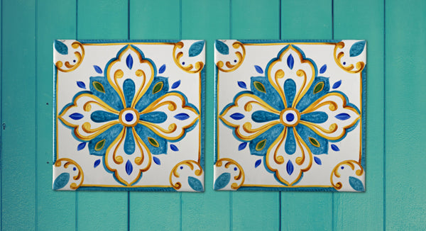 Mattonella In Ceramica Per Interno - Mestiere Direttore Con Gufo - Made In Italy - 10x10 Cm Spessore 6 Mm - Targa Parete Decorativa