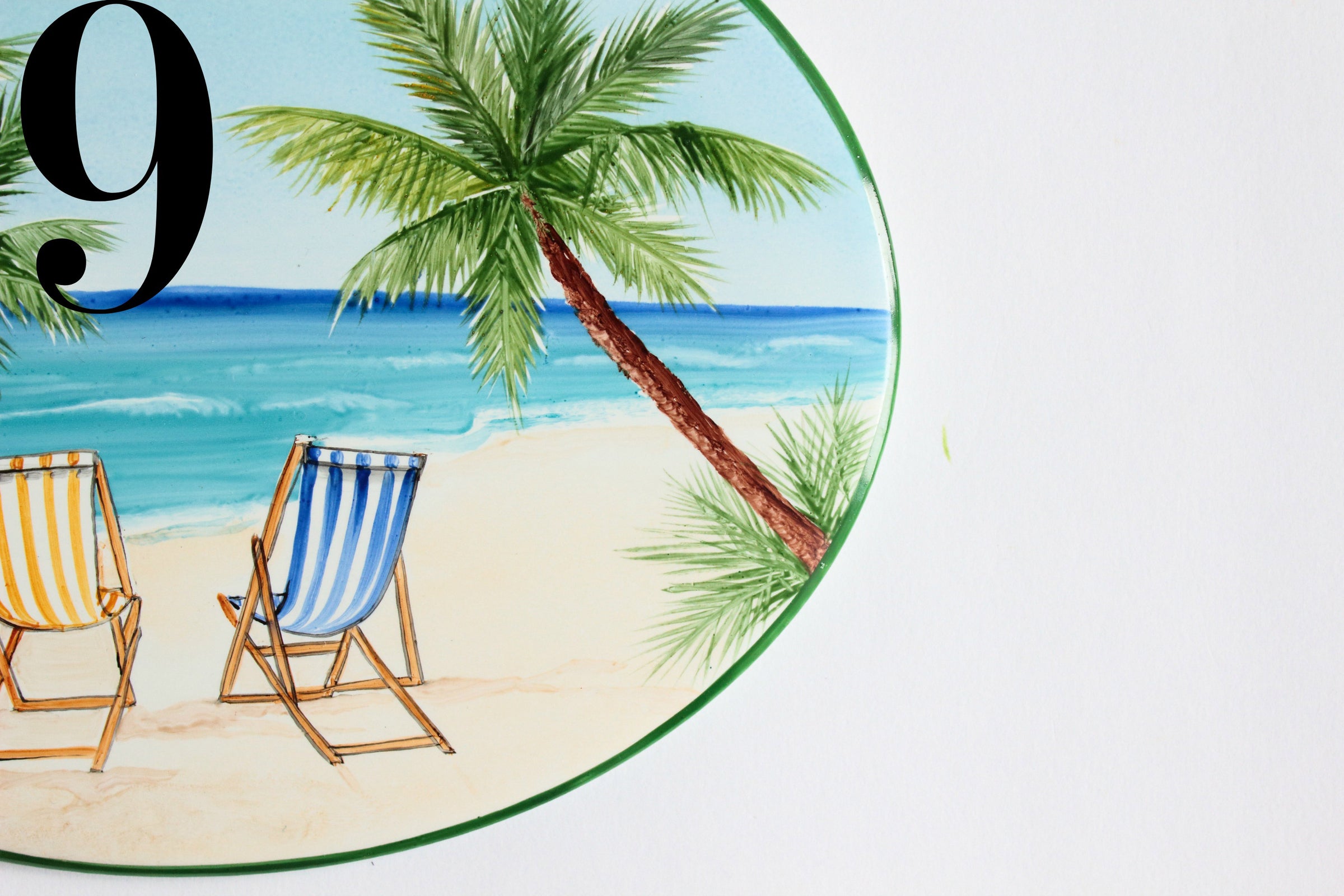 Custom Address Number for House | Beach Decor– Dipinto Ad Arte