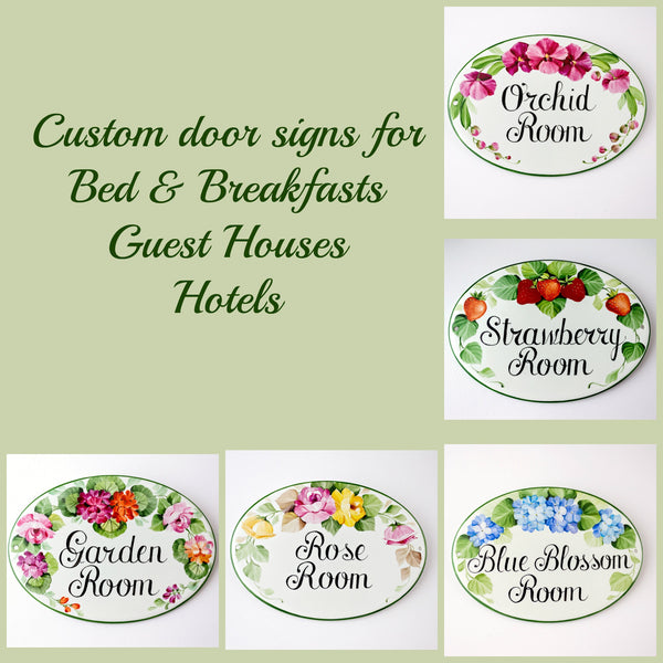 Custom Door Sign with Lavender, Bedroom Nameplates– Dipinto Ad Arte custom-door-sign-with-lavender-bedroom-nameplates-dipinto-ad-arte