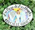 Bible verse plaque, Angel Decoration, Personalized Holy Gift with Serenity Prayer
