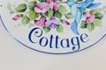 Personalized Hummingbird Cottage House Sign, Welcome to Our Garden