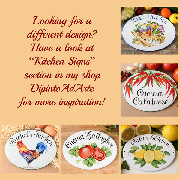 Cucina Italiana, Italian Word for Kitchen, Kitchen Sign, Kitchen Decor,  Kitchen Wood Sign Wall Hanging 